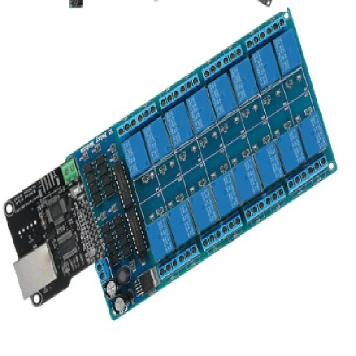 Mrežna kartica z 16 releji LAN WEB server RJ45 Android iOS za avtomatizacijo
